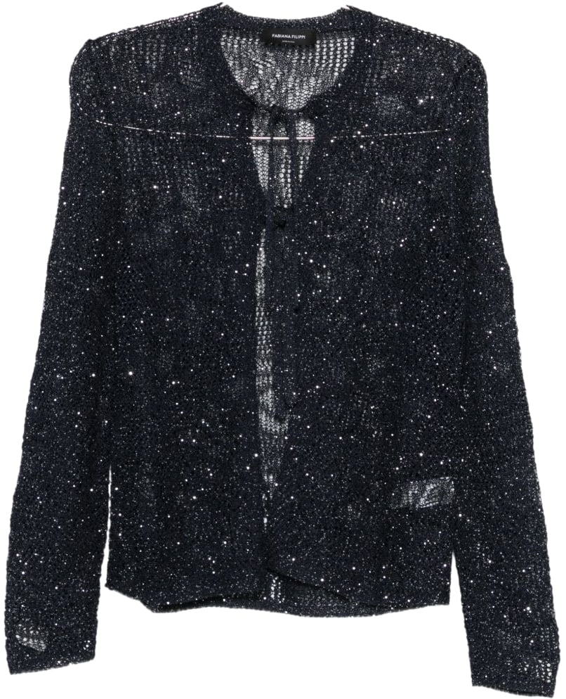 Fabiana Filippi Sweaters Blue Blauw