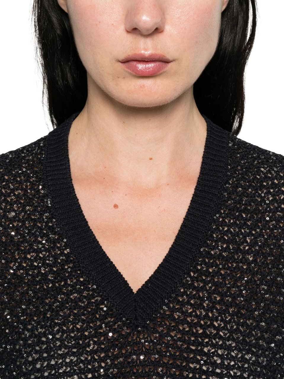 Fabiana Filippi T-Shirts And Polos Blu Zwart