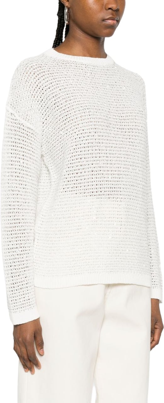 Fabiana Filippi Sweaters Bianco Wit