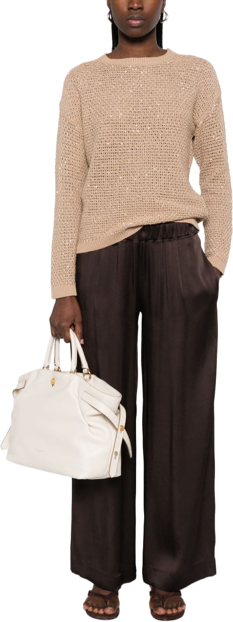 Fabiana Filippi Sweaters Beige Beige