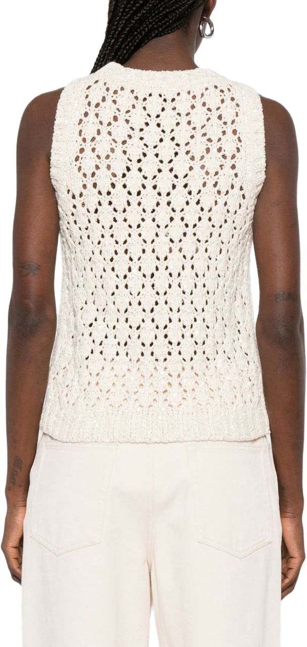 Fabiana Filippi Top White Wit