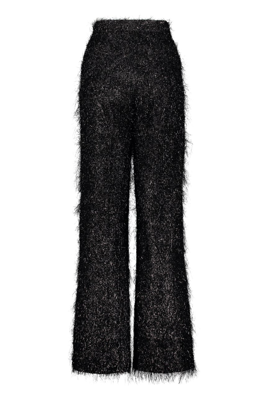 Fabiana Filippi Wide-leg trousers Zwart