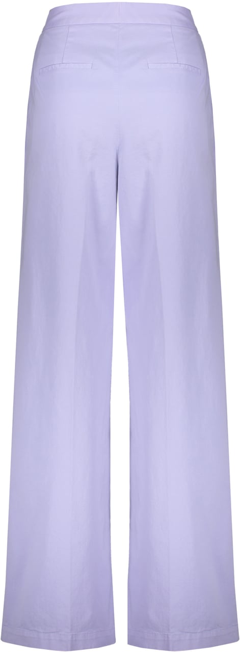 Fabiana Filippi High-rise cotton trousers Paars