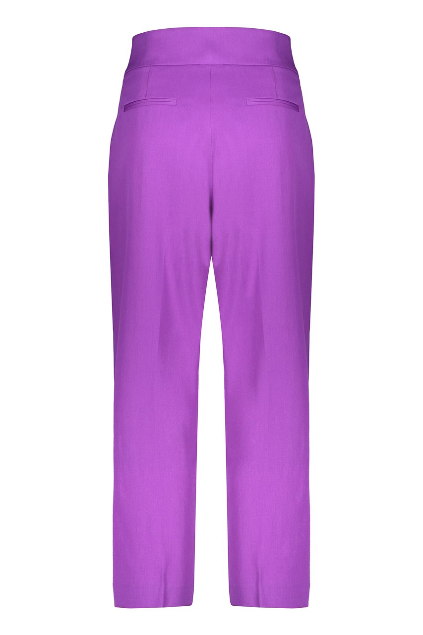 Fabiana Filippi Virgin wool trousers Paars