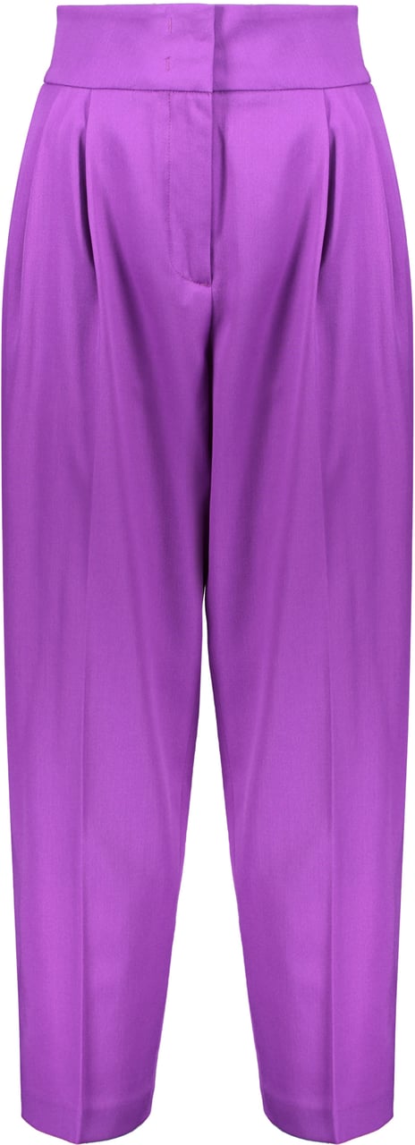 Fabiana Filippi Virgin wool trousers Paars