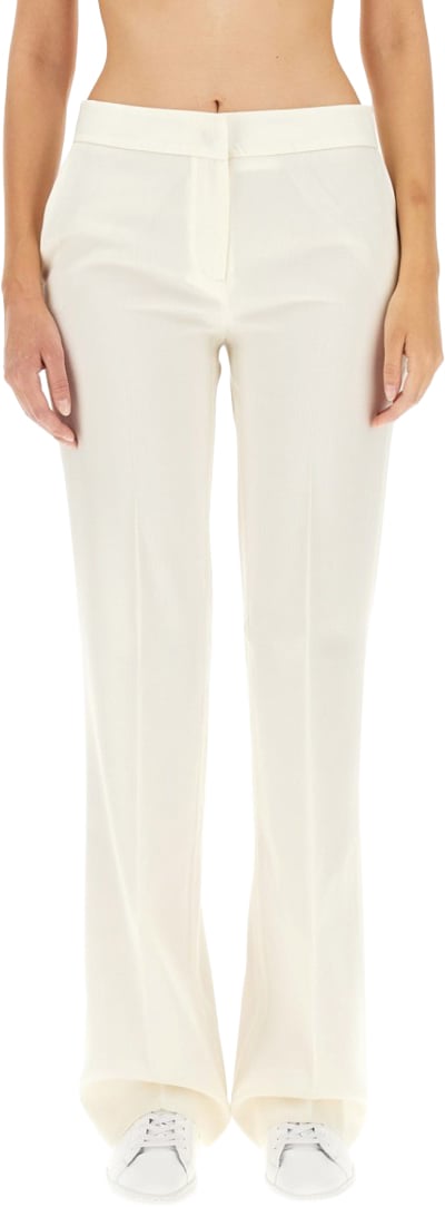 Fabiana Filippi Flare Fit Pants Neutraal