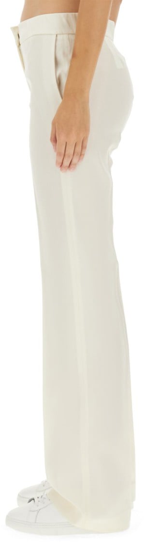 Fabiana Filippi Flare Fit Pants Neutraal