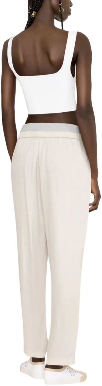 Fabiana Filippi pantaloni beige Beige