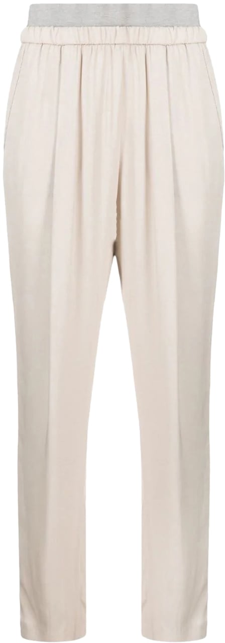 Fabiana Filippi pantaloni beige Beige