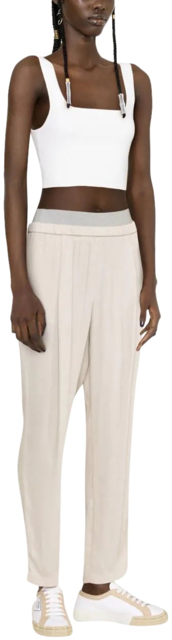 Fabiana Filippi pantaloni beige Beige