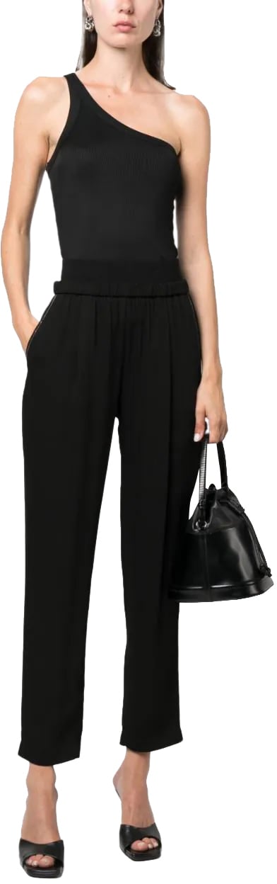 Fabiana Filippi pantaloni black Zwart