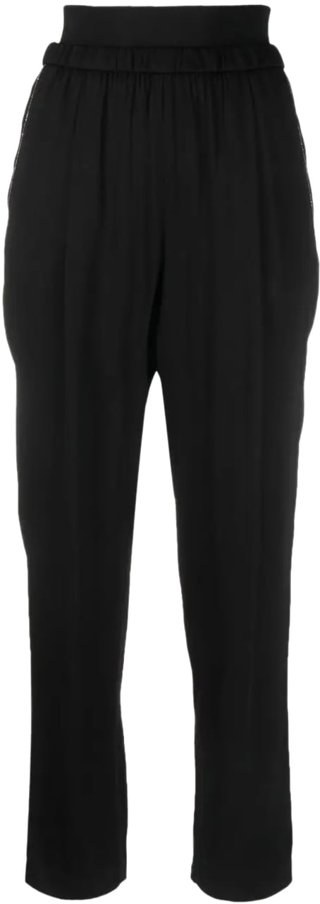 Fabiana Filippi pantaloni black Zwart
