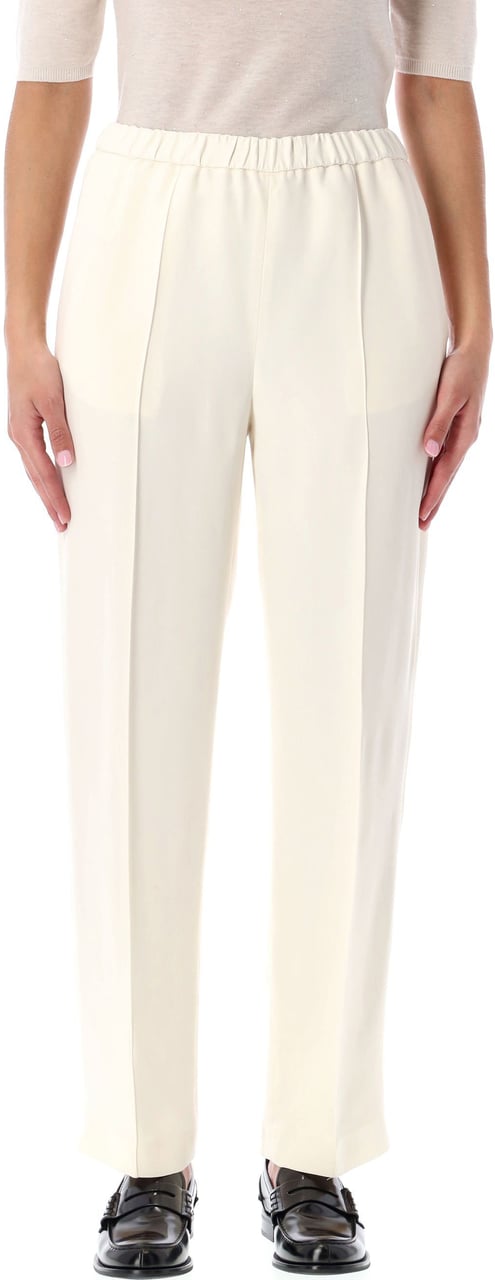 Fabiana Filippi Cady Jogging Pants Burro Beige