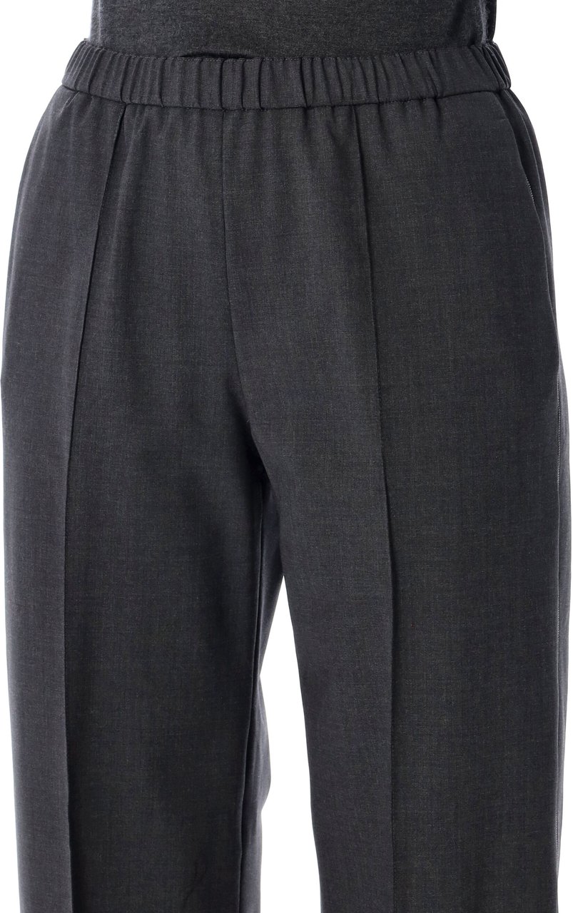 Fabiana Filippi Elastic Waist Trousers Fabiana Filippi Grijs