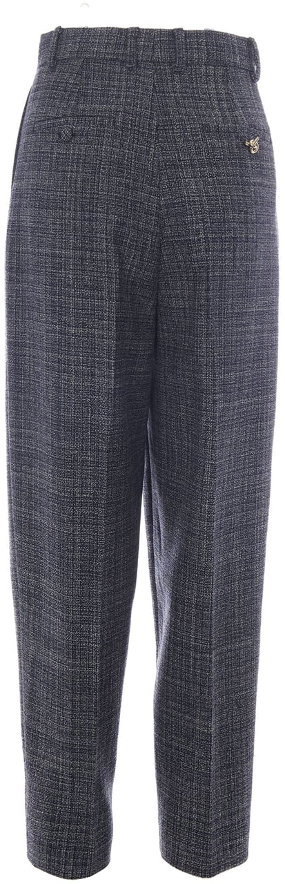 Fabiana Filippi Trousers Blu Notte Navy