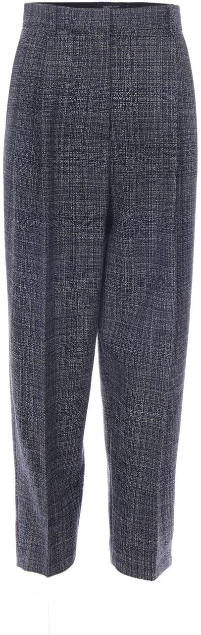 Fabiana Filippi Trousers Blu Notte Navy
