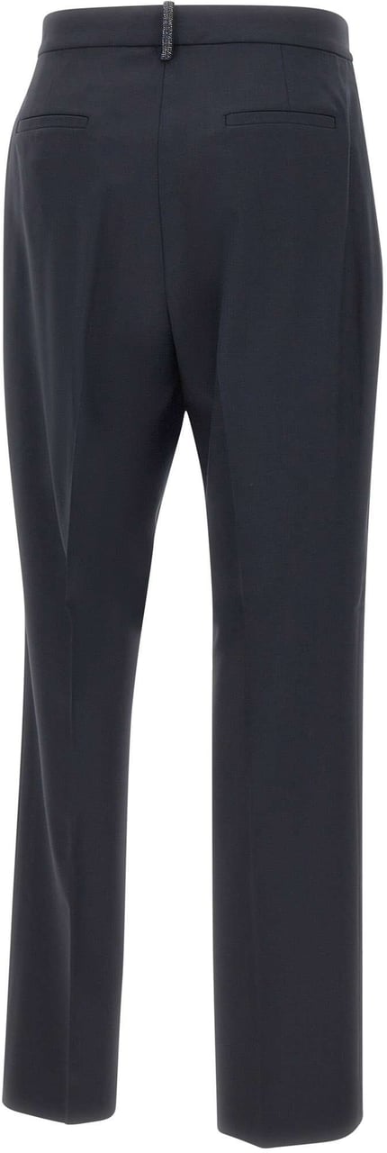 Fabiana Filippi Trousers Blue Navy