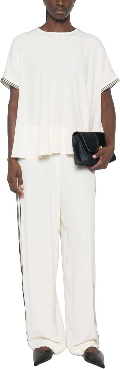 Fabiana Filippi Trousers White Wit