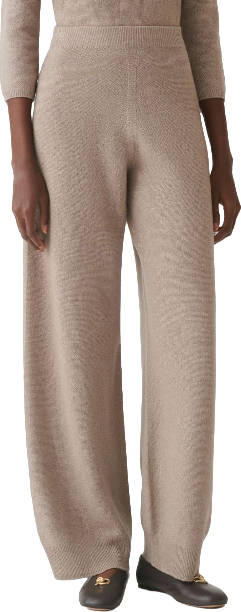 Fabiana Filippi Trousers Brown Taupe