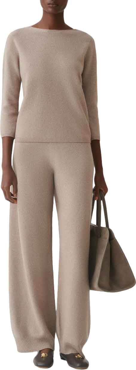 Fabiana Filippi Trousers Brown Taupe