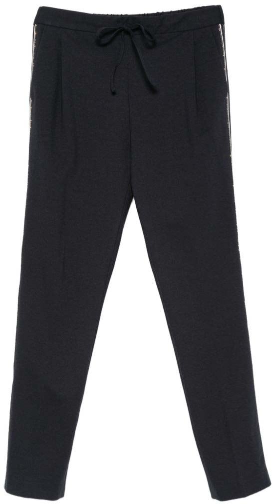 Fabiana Filippi Trousers Navy Navy