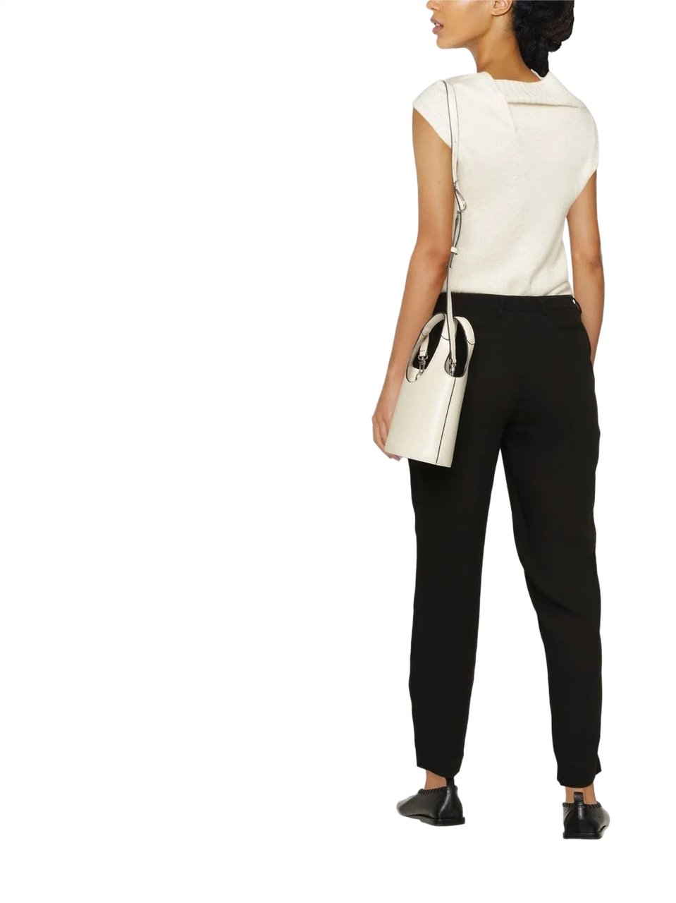 Fabiana Filippi pantaloni black Zwart