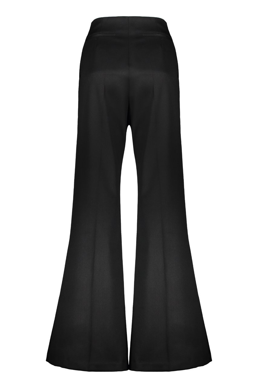 Fabiana Filippi Virgin wool trousers Zwart