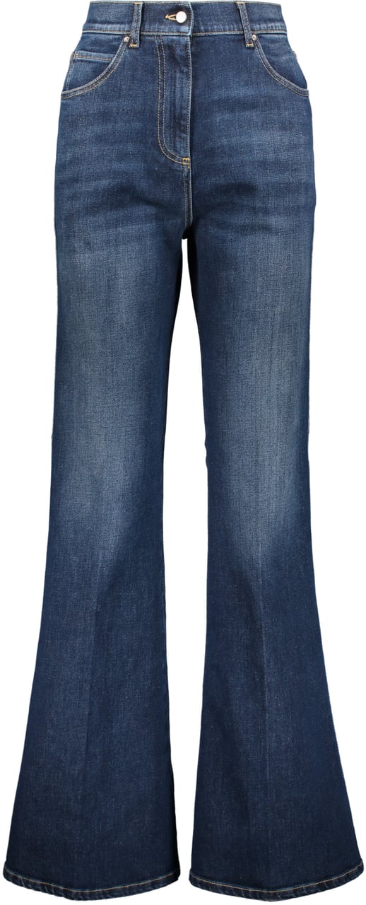 Fabiana Filippi High-rise flared jeans Blauw