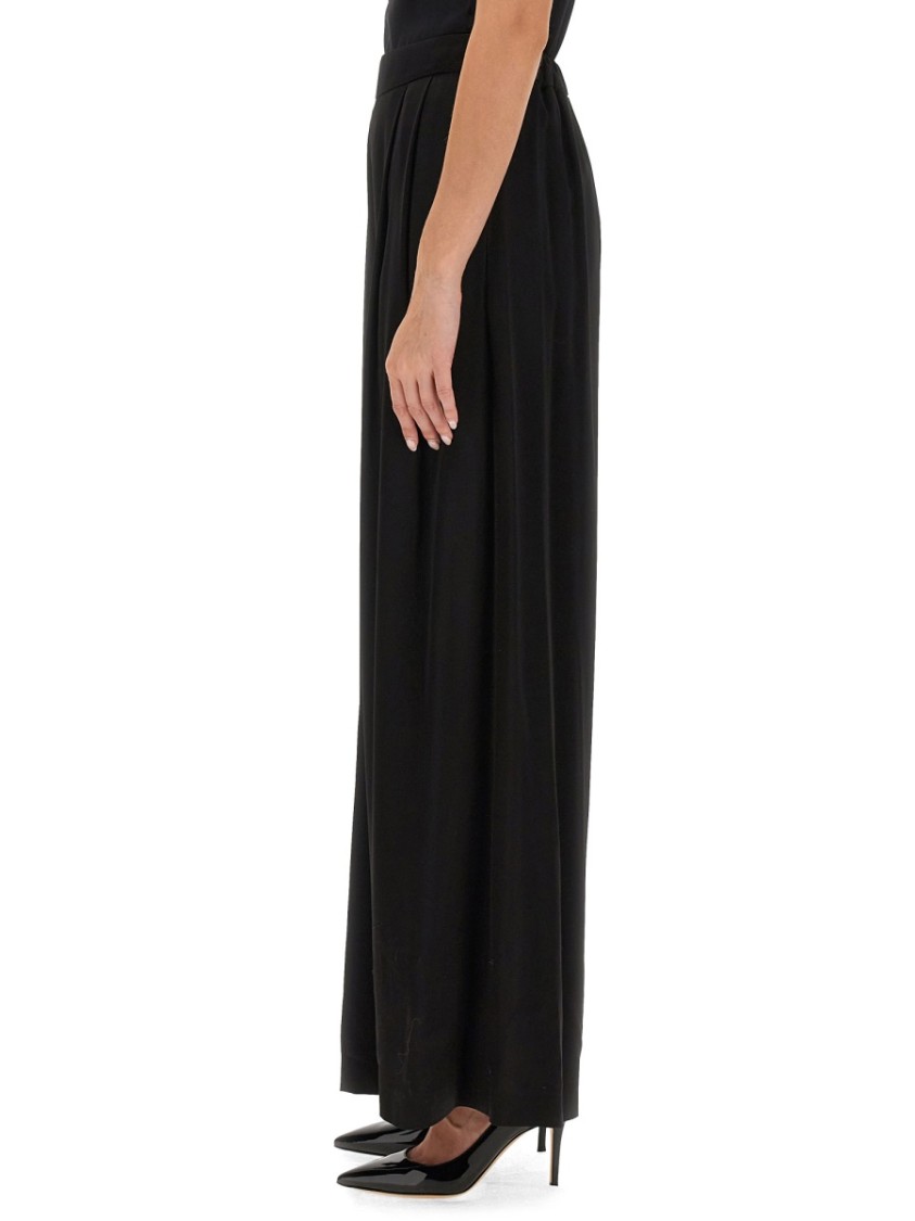 Fabiana Filippi Wide Leg Pants Zwart