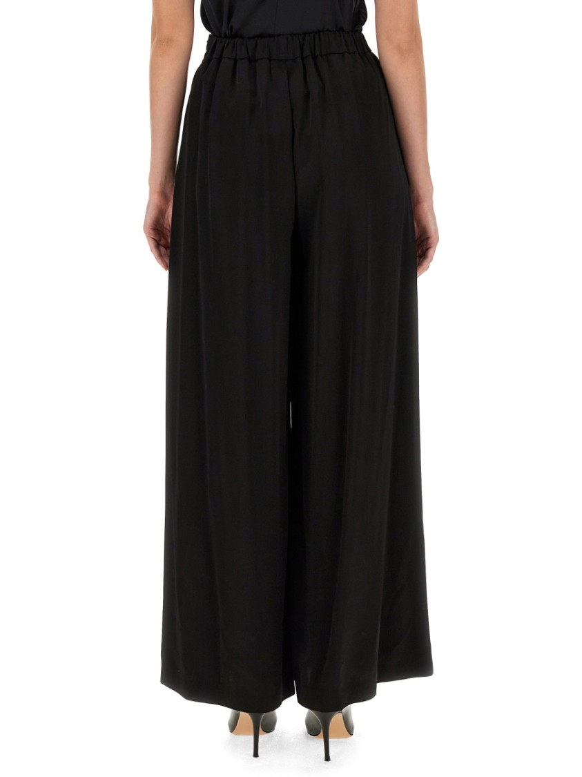 Fabiana Filippi Wide Leg Pants Zwart