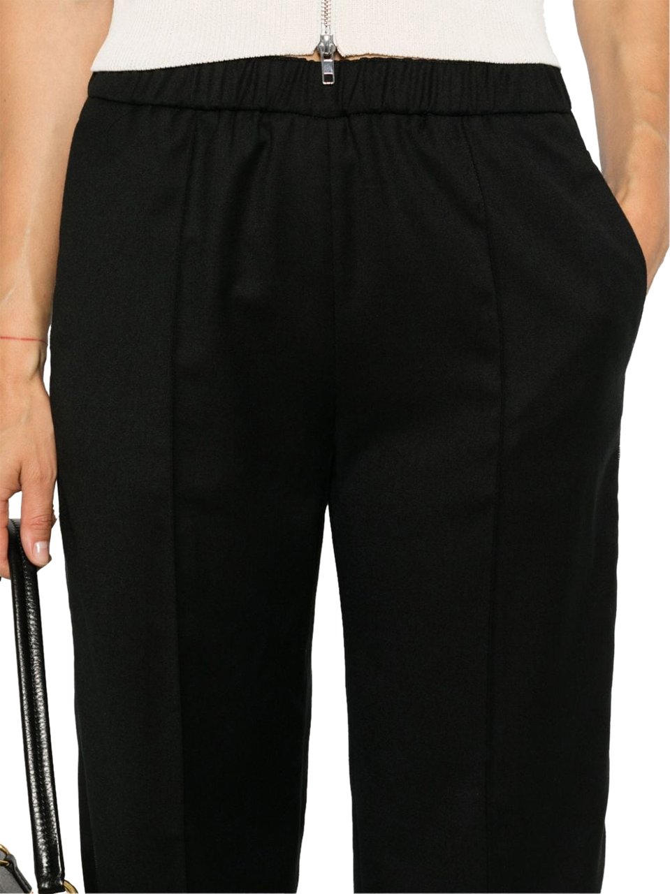 Fabiana Filippi Trousers Black Zwart