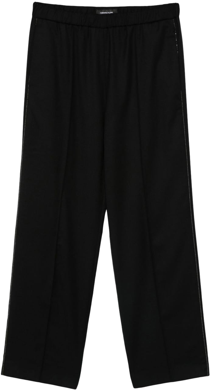 Fabiana Filippi Trousers Black Zwart