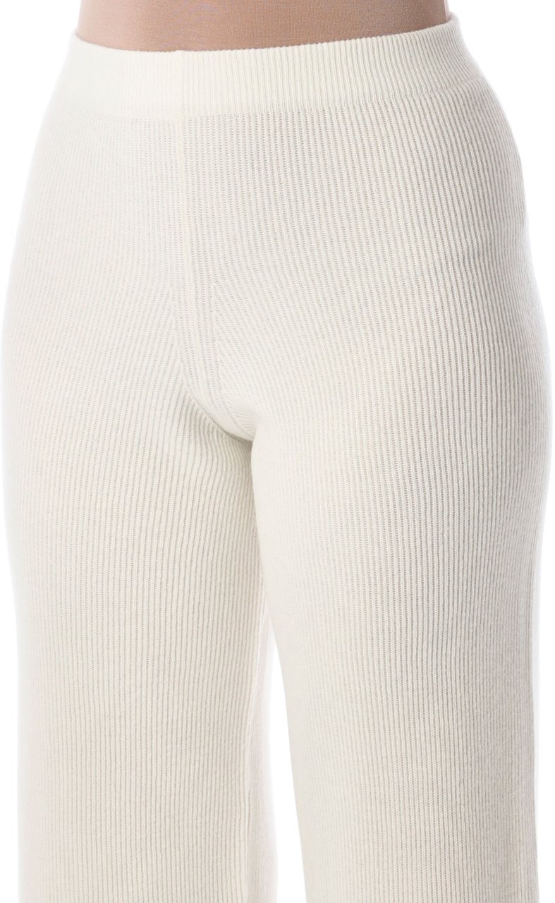Fabiana Filippi Platinum Wide Leg Pants Rafia Divers