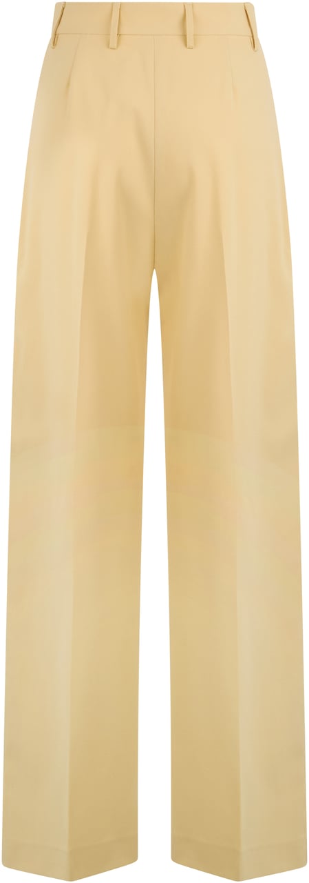 Fabiana Filippi Beige wide-leg comfortable versatile pants Beige