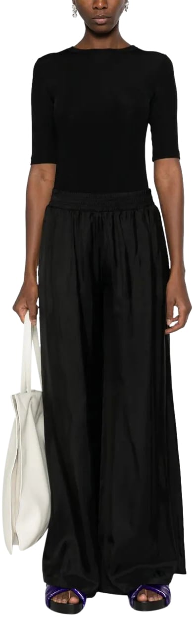 Fabiana Filippi pantaloni black Zwart