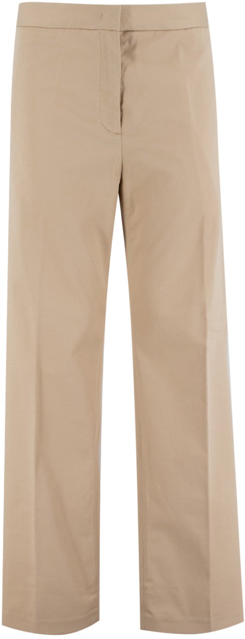 Fabiana Filippi Cotton trousers Beige
