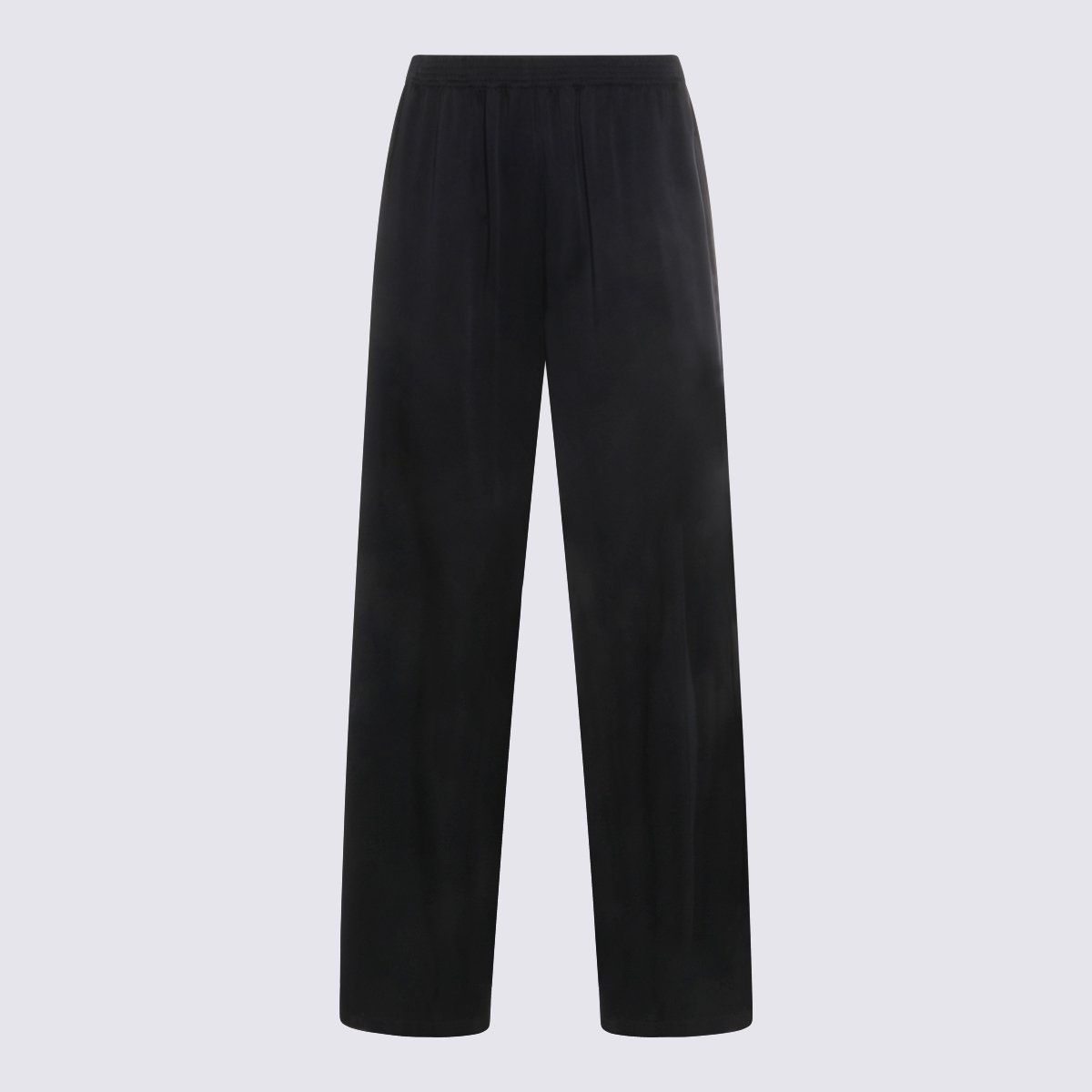 Fabiana Filippi Navy Viscose Pants Zwart