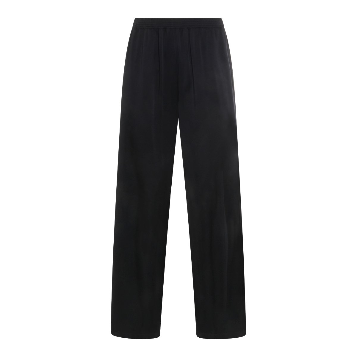 Fabiana Filippi Navy Viscose Pants Zwart