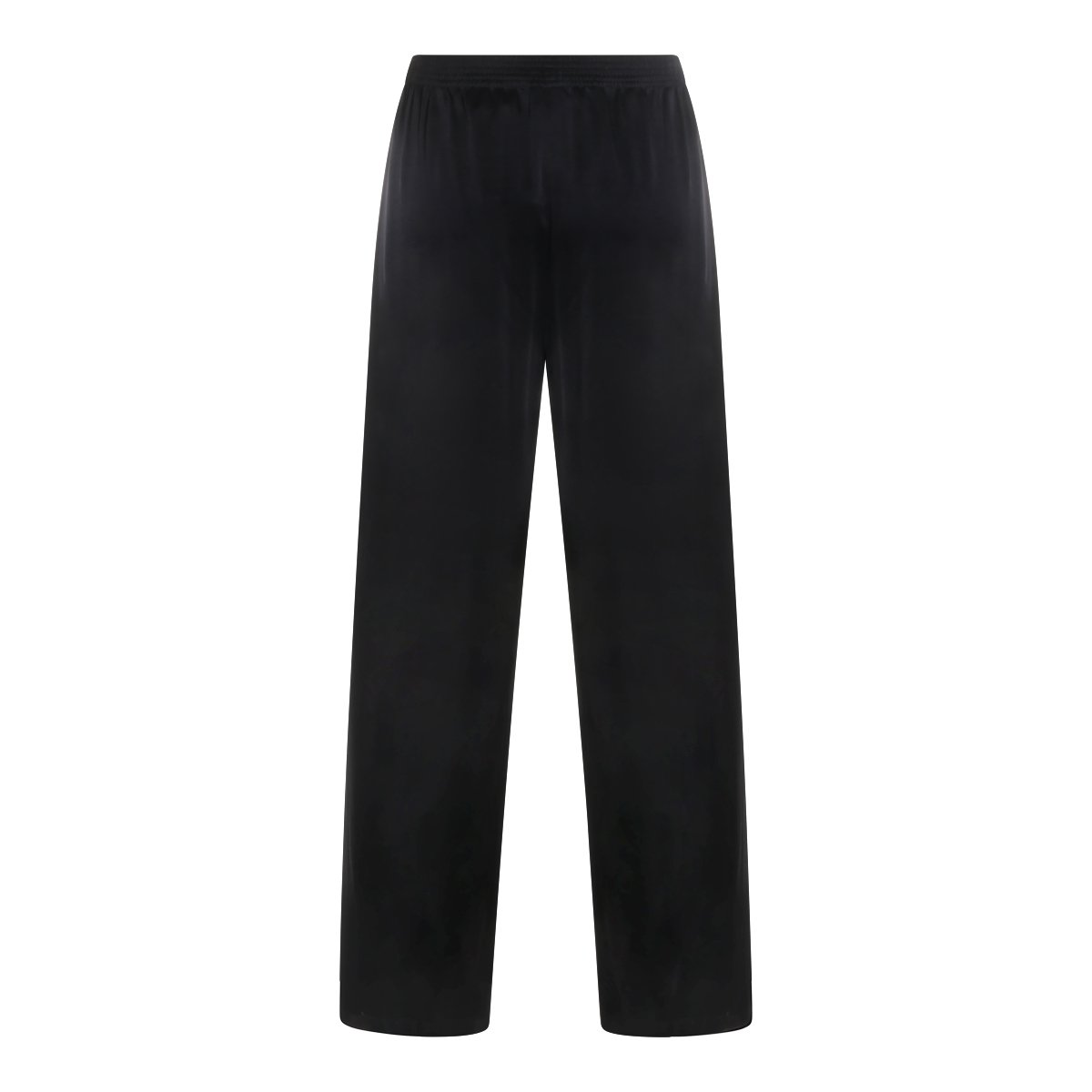 Fabiana Filippi Navy Viscose Pants Zwart