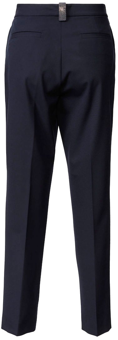 Fabiana Filippi Trousers Blue Blauw