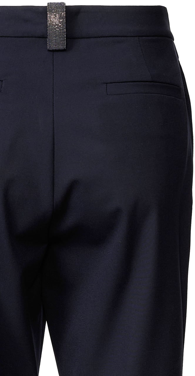 Fabiana Filippi Trousers Blue Blauw