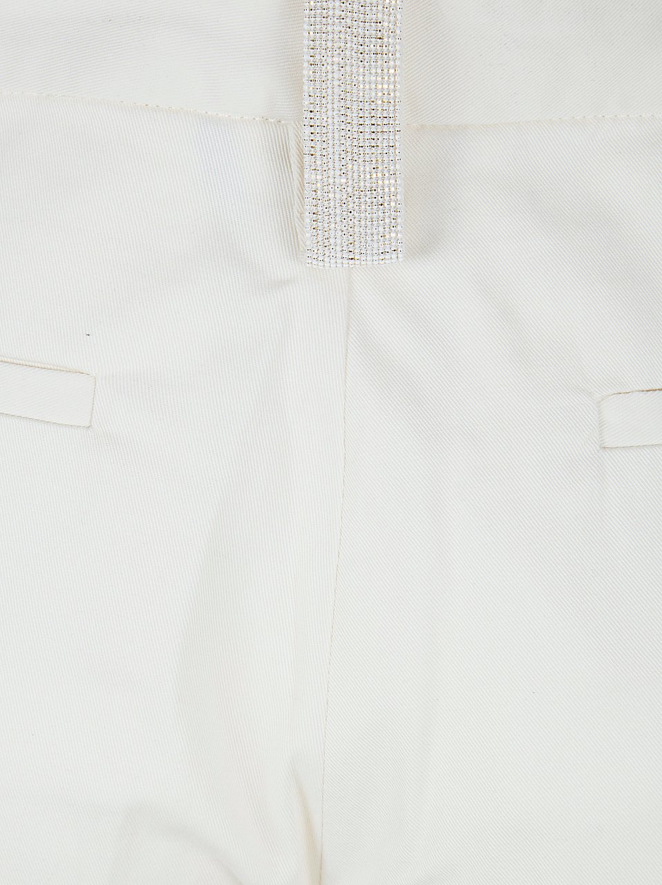 Fabiana Filippi Tailored High-Waist Trousers with Concealed Fastening Grijs