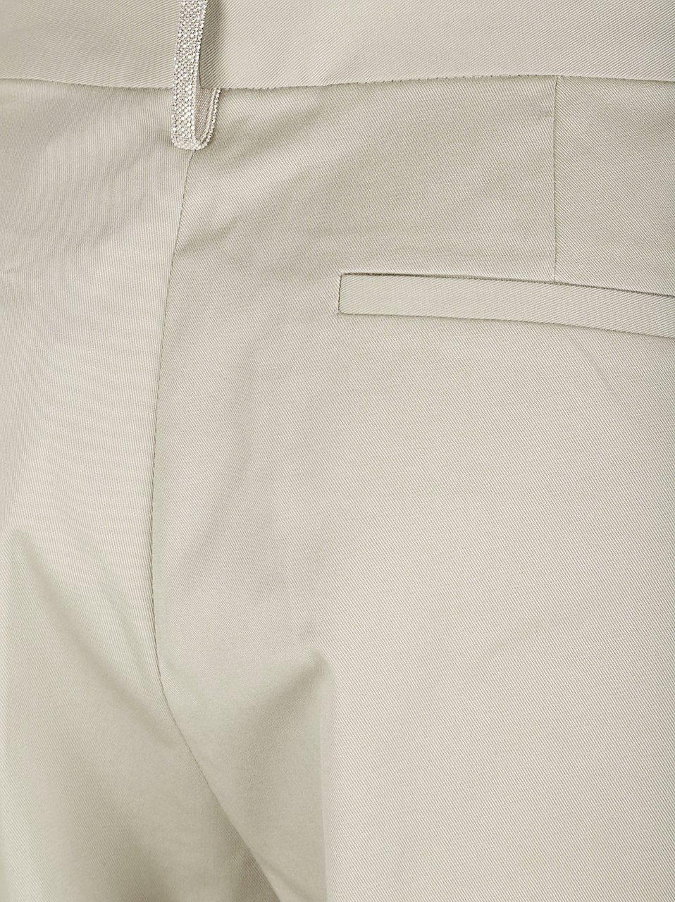 Fabiana Filippi Tailored Slim-Fit Trousers with Pressed Creases Neutraal