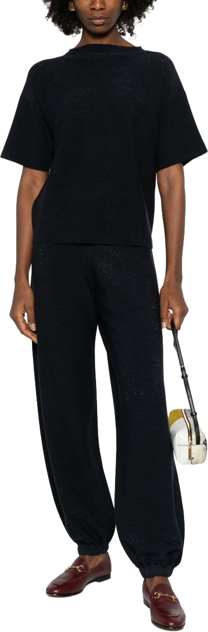 Fabiana Filippi Trousers Blu Navy