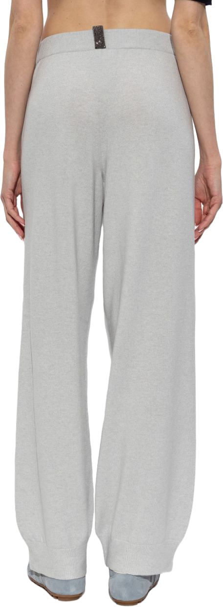 Fabiana Filippi Trousers Grey Lichtgrijs