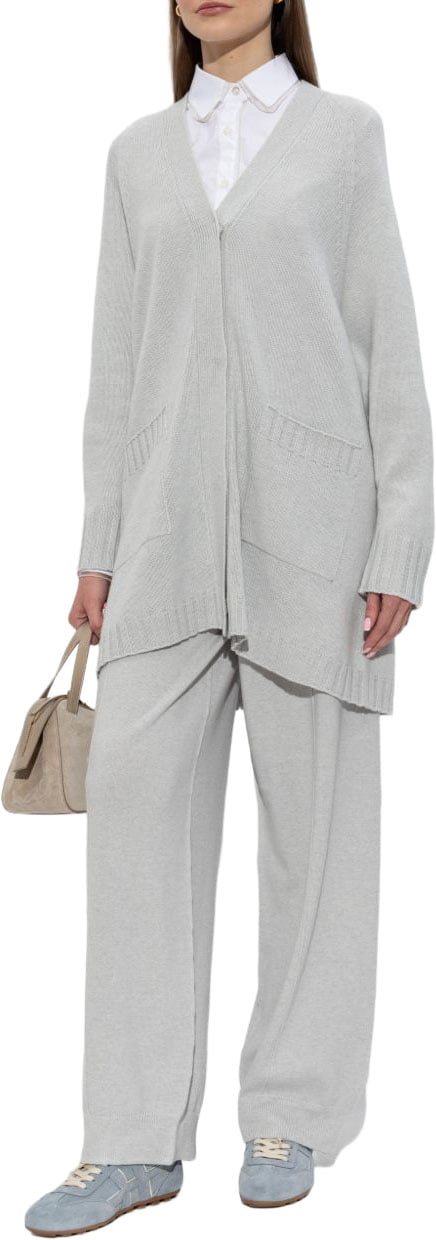 Fabiana Filippi Trousers Grey Grijs