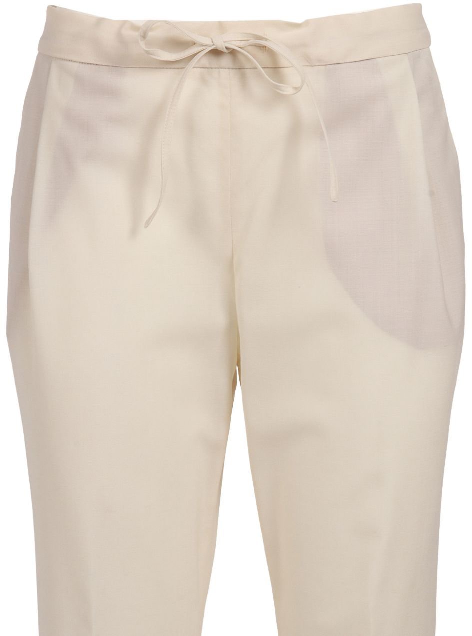 Fabiana Filippi Trousers Bianco Wit