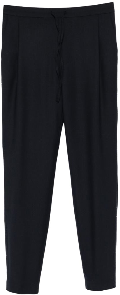 Fabiana Filippi Trousers Blue Blauw