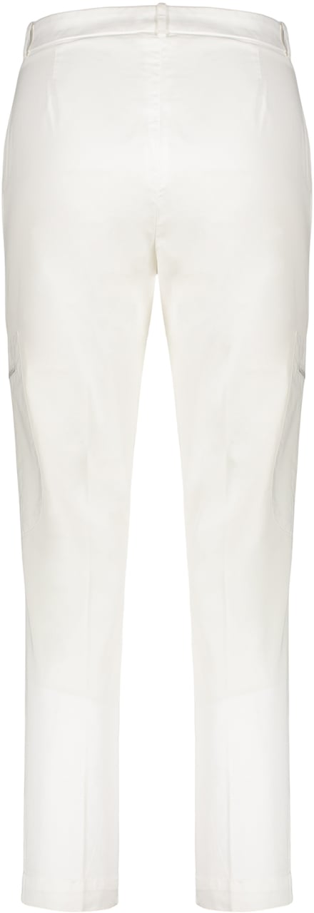 Fabiana Filippi Cotton cargo-trousers Wit