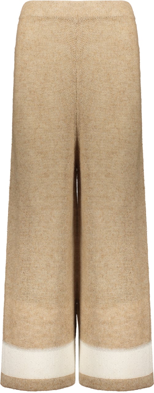 Fabiana Filippi Knitted trousers Beige